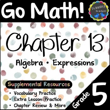 Preview of 5th Grade Go Math Chapter 13 Supplemental Resources - 2023