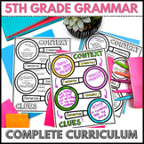 5th Grade Grammar Curriculum - Daily Grammar Practice, Wor