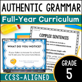 5th Grade Grammar Curriculum - Lessons, Activities, & Asse