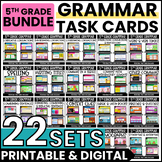 5th Grade Digital Grammar Activities and Printable Grammar