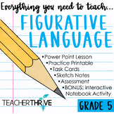 5th Grade Grammar Unit: Figurative Language