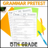5th Grade Grammar and Language Pretest