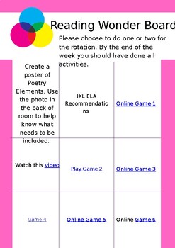 Preview of 5th Grade HMH Module 8 Week 2 Small Group Extension Activity