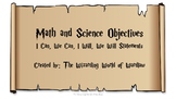 5th Grade Harry Potter Math and Science Objective Statements