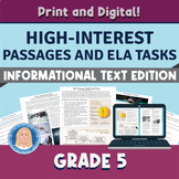 5th Grade Reading Passages & Comprehension Tasks | Informa