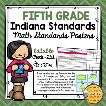 Preview of 5th Grade Indiana Math Standards