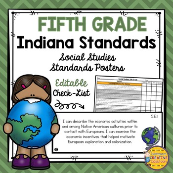 Preview of 5th Grade Indiana Social Studies Standards