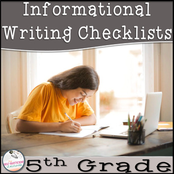 Preview of 5th Grade Informational Writing Checklist