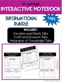 5th Grade Informational Interactive Notebook Bundle