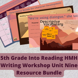 5th Grade Into Reading HMH Writing Workshop Unit 9 Imagina