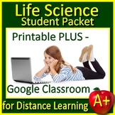 5th Grade Life Science NGSS Worksheets - Student Packet