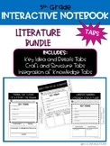 5th Grade Literature Interactive Notebook Bundle