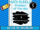 MATH Task Cards - Problem of the Day ( 5th grade word problems )