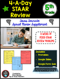 5th Grade Math 4 A Day STAAR Review (8 Weeks)