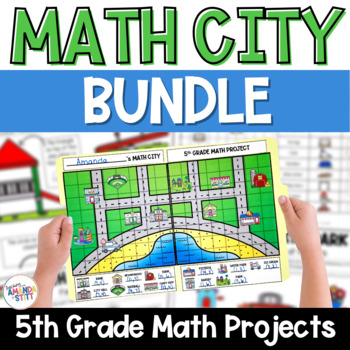 Preview of 5th Grade Math Activities - Real World Math Project BUNDLE