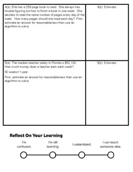 5th Grade Math Assessment-Florida’s B.E.S.T Standard MA.5.NSO.2.2