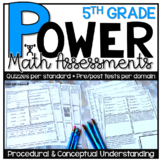 5th Grade Math Assessments | Math Test Prep * PRINT VERSIO