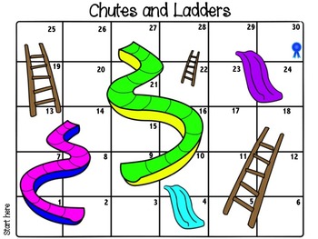 5th Grade Math Board Game- Chutes and Ladders (STAAR Aligned) | TpT