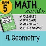 Math Doodle - 5th Grade Math Bundle 9. Geometry
