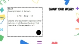 5th Grade Math CCSS Task Cards - POWERPOINT