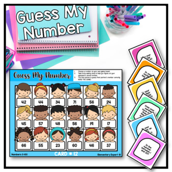 Preview of 5th Grade Math Center Games Place Value to One Million Printable & Editable