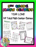 5th Grade Math Centers Year Long Bundle - Eureka Aligned