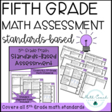 5th Grade Math Cumulative Assessment | Fifth Grade Math St