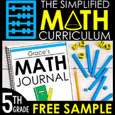 5th Grade Math Curriculum | Order of Operations | FREE