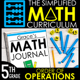 5th Grade Math Curriculum Unit 1: Order of Operations & Ev