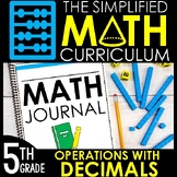 5th Grade Math Curriculum Unit 4: Add, Subtract, Multiply 