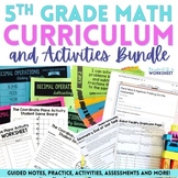 5th Grade Math Curriculum and Supplemental Math Activities Bundle