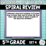 5th Grade Math DAILY SPIRAL REVIEW | Problem of the Day Go