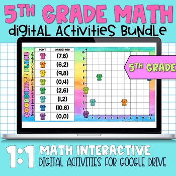 Preview of 5th Grade Math Digital Activities