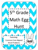 5th Grade Math Easter Egg Hunt