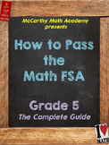 5th FSA Math Test Prep with Videos | Perfect for DISTANCE 