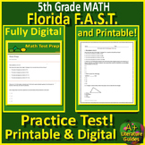5th Grade Math Florida FAST PM3 Practice Test Simulation F