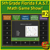 5th Grade Math Florida FAST Game #2 - PM3 Spiral Review Fl