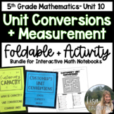 5th Grade Math Foldable and Activity Bundle Unit Conversio