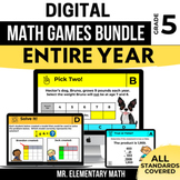Preview of 5th Grade Math Games: Review & Centers Made Fun