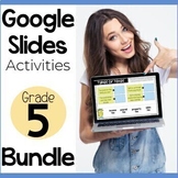 5th Grade Math Google Slides Bundle - Place Value, Decimal