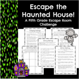 5th Grade Math Halloween Escape Room Challenge