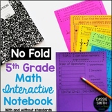 5th Grade Math Interactive Notebook