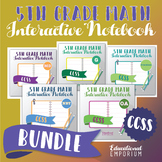 5th Grade Math Interactive Notebook ⭐ All Standards
