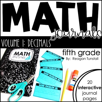 Preview of 5th Grade Math Journal Decimals