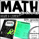 5th Grade Math Journal Geometry