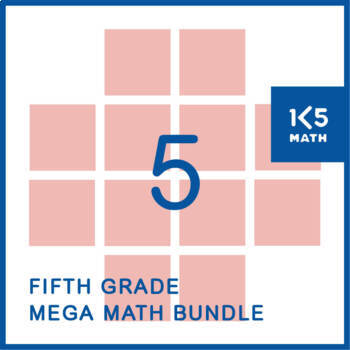Preview of 5th Grade Mega Math Bundle