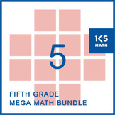 5th Grade Mega Math Bundle