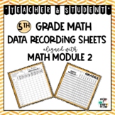 5th Grade Math Module 2 Student Data Tracking Sheets Teach