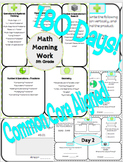 5th Grade Daily Math Review - Math Morning Work - Spiral Review