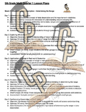 5th Grade 24-25 Math Pacing Guide & Lesson Plans